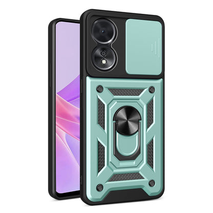 Husa de protectie Techsuit CamShield Series compatibila cu Oppo A58 5G, acoperire spate, verde