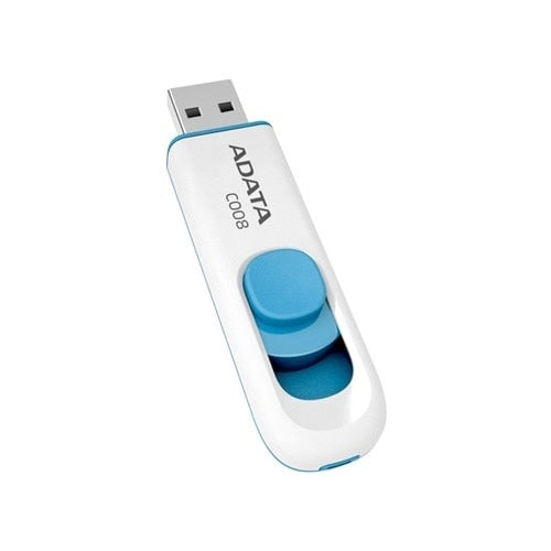 Stick Memorie USB 8GB (Alb/Albastru) Adata Classic