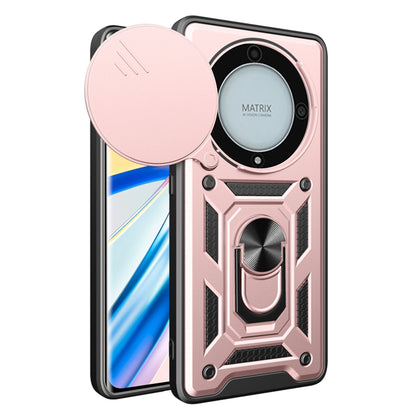 Husa de protectie Techsuit CamShield Series compatibila cu Honor Magic5 Lite, acoperire spate, rose gold