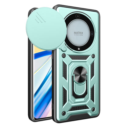Husa de protectie Techsuit CamShield Series compatibila cu Honor Magic5 Lite, acoperire spate, verde