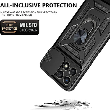 Husa de protectie Techsuit CamShield Series compatibila cu Honor X6, acoperire spate, verde