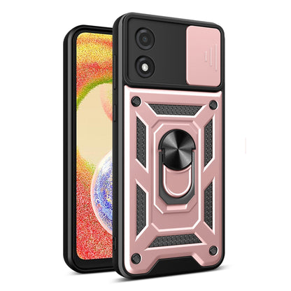 Husa de protectie Techsuit CamShield Series compatibila cu Motorola Moto E13, acoperire spate, rose gold