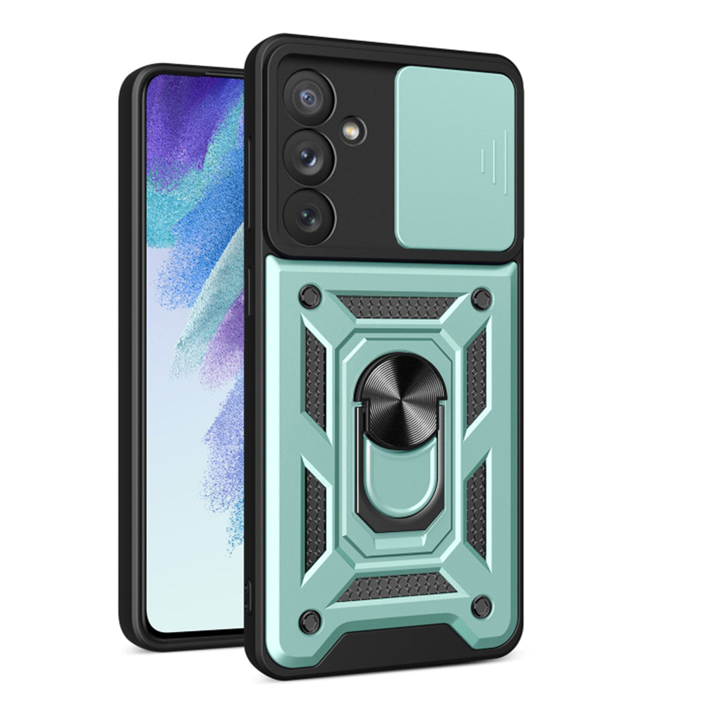 Husa de protectie Techsuit CamShield Series compatibila cu Samsung Galaxy A54, acoperire spate, verde