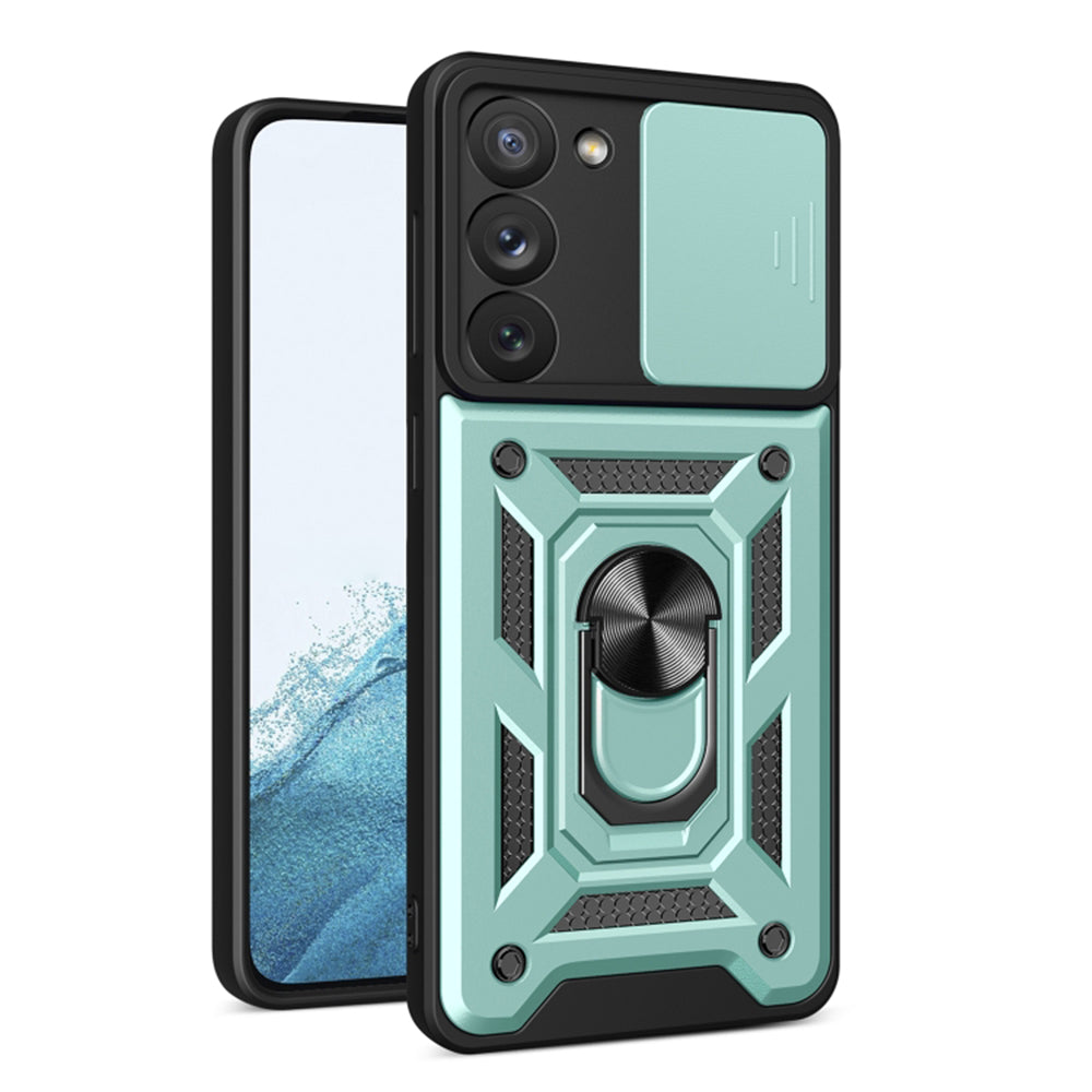 Husa de protectie Techsuit CamShield Series compatibila cu Samsung Galaxy S23, acoperire spate, verde