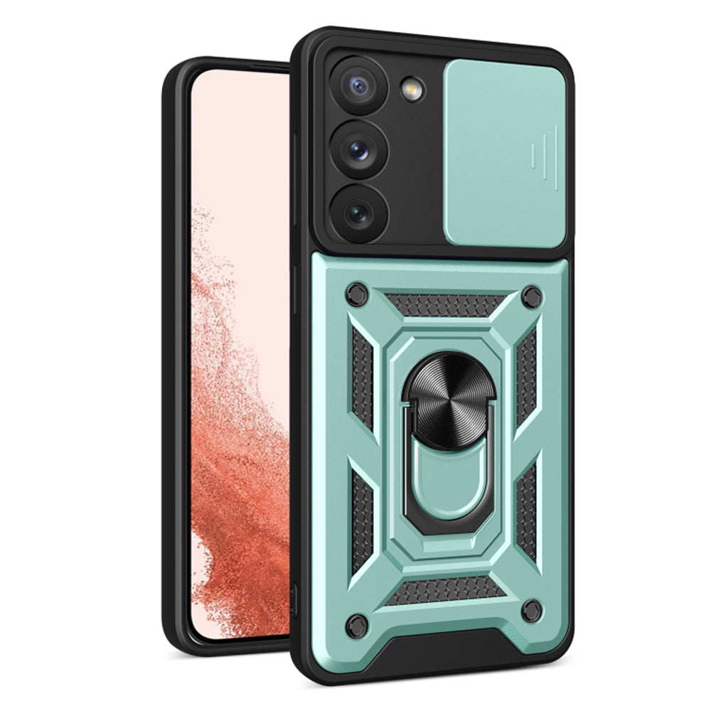Husa de protectie Techsuit CamShield Series compatibila cu Samsung Galaxy S23 Plus, acoperire spate, verde