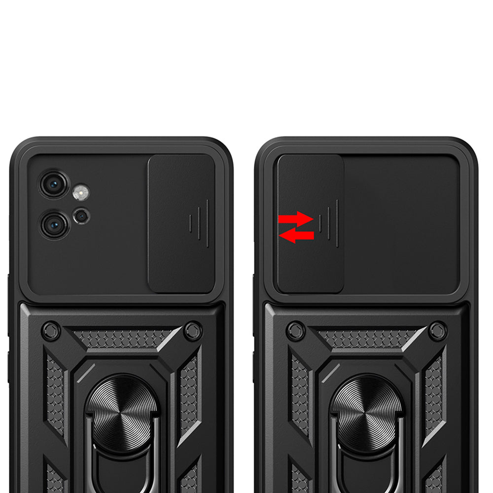 Husa de protectie Techsuit CamShield Series compatibila cu Motorola Moto G32, acoperire spate, rose gold