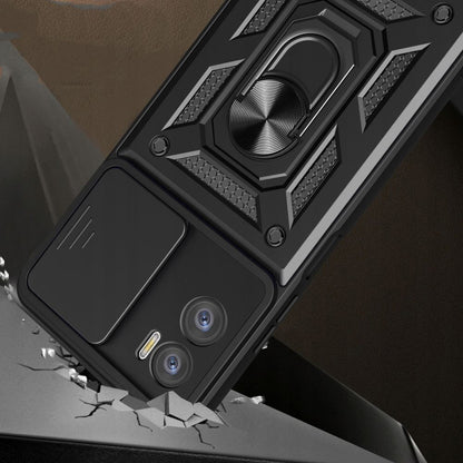 Husa de protectie Techsuit CamShield Series compatibila cu Motorola Moto E22, acoperire spate, verde
