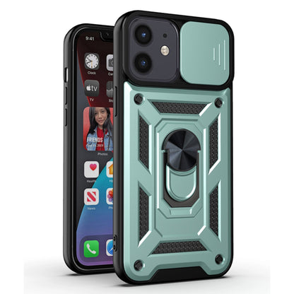 Husa de protectie Techsuit CamShield Series compatibila cu Apple iPhone 12, acoperire spate, verde