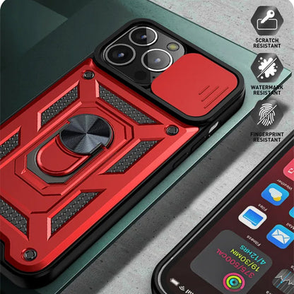Husa de protectie Techsuit CamShield Series compatibila cu Apple iPhone 12, acoperire spate, verde