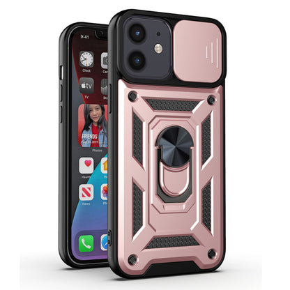 Husa de protectie Techsuit CamShield Series compatibila cu Apple iPhone 12 Pro, acoperire spate, rose gold