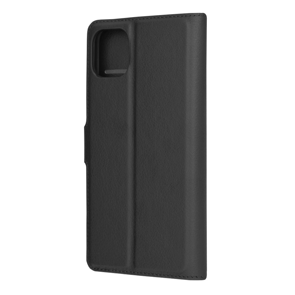 Husa de protectie Techsuit Leather Folio compatibila cu Apple iPhone 11 Pro Max, acoperire spate, negru