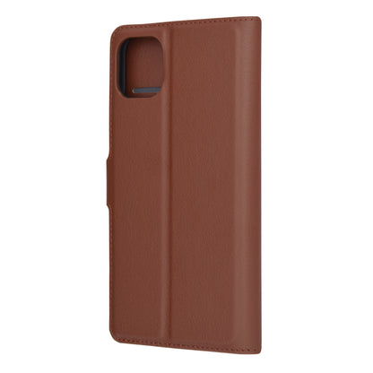 Husa de protectie Techsuit Leather Folio compatibila cu Apple iPhone 11 Pro Max, acoperire spate, maro