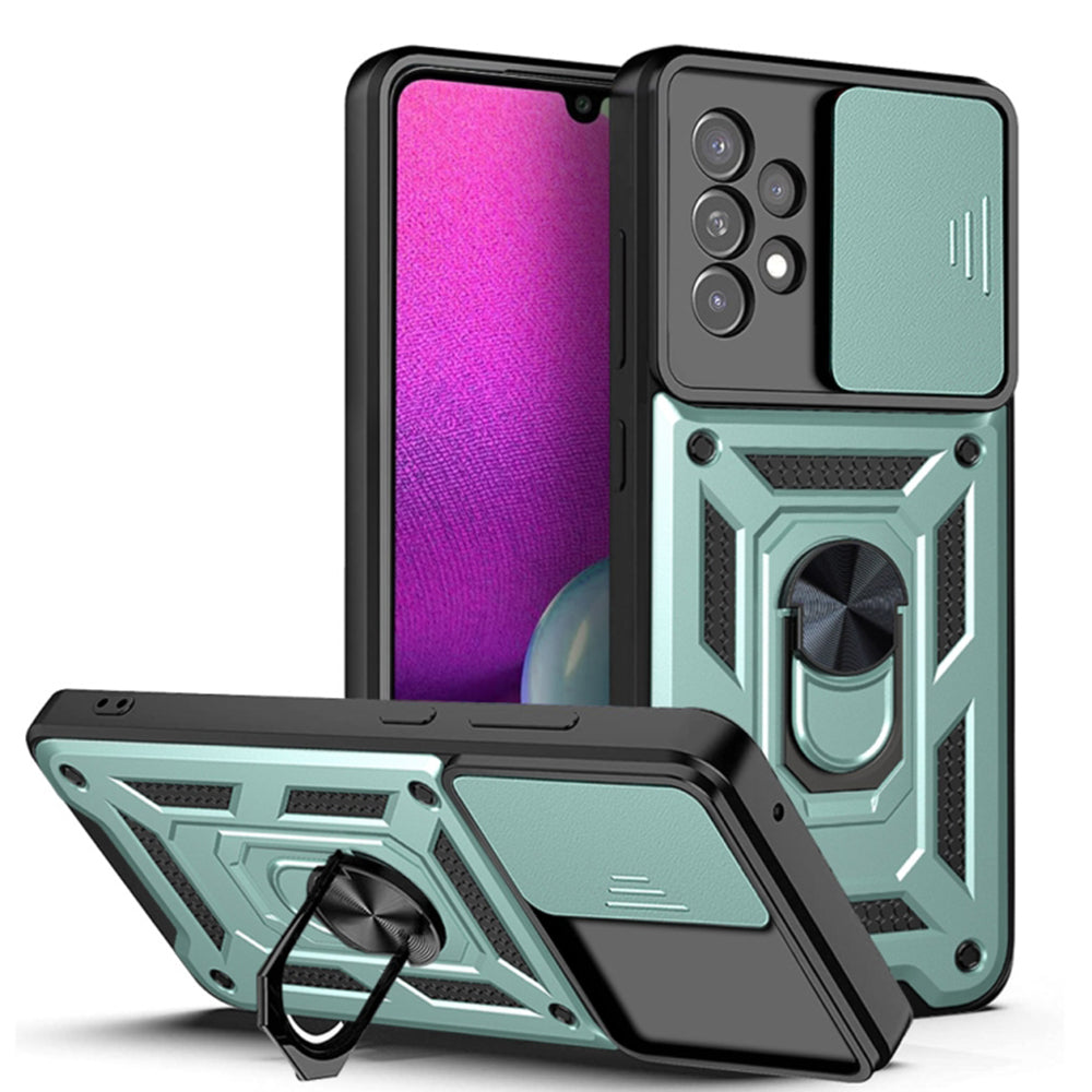 Husa de protectie Techsuit CamShield Series compatibila cu Samsung Galaxy A23 5G, acoperire spate, verde