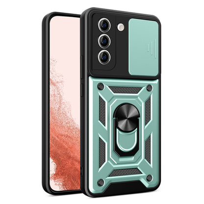 Husa de protectie Techsuit CamShield Series compatibila cu Samsung Galaxy S22 Plus 5G, acoperire spate, verde