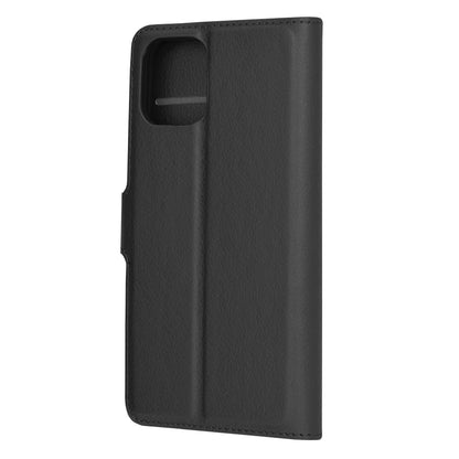 Husa de protectie Techsuit Leather Folio compatibila cu Apple iPhone 12, acoperire spate, negru