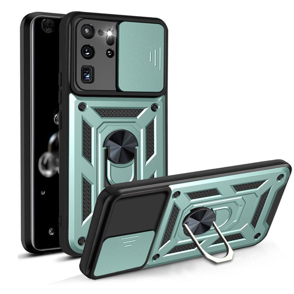 Husa de protectie Techsuit CamShield Series compatibila cu Samsung Galaxy S20 Ultra 5G, acoperire spate, verde
