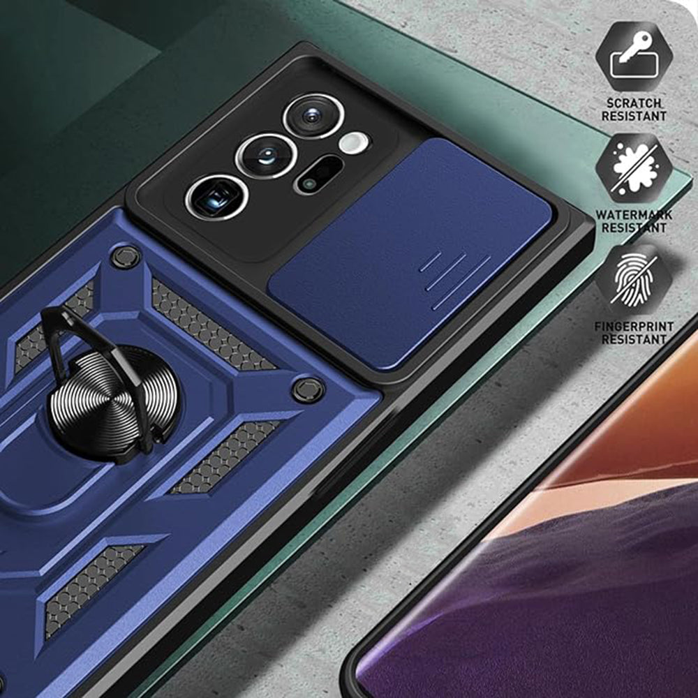 Husa de protectie Techsuit CamShield Series compatibila cu Samsung Galaxy Note 20 Ultra, acoperire spate, verde