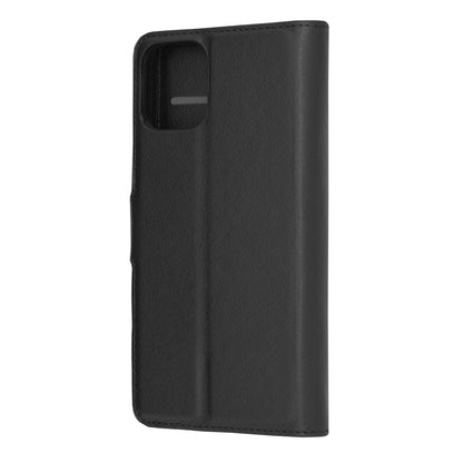 Husa de protectie Techsuit Leather Folio compatibila cu Apple iPhone 12 Pro, acoperire spate, negru