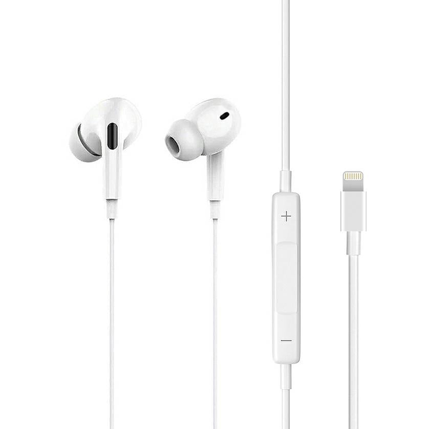 Casti Stereo cu Mufa Lightning (Alb) JH-7A