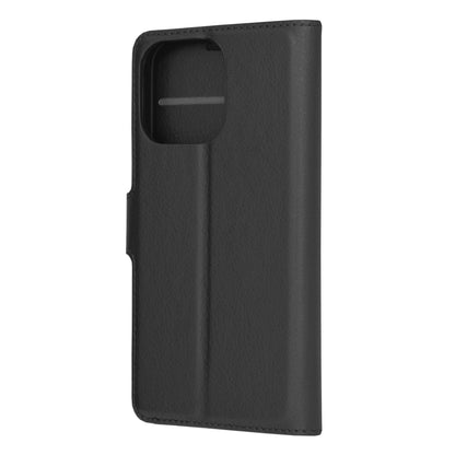 Husa de protectie Techsuit Leather Folio compatibila cu Apple iPhone 13 Pro, acoperire spate, negru