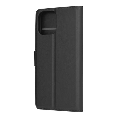 Husa de protectie Techsuit Leather Folio compatibila cu Apple iPhone 13 Pro Max, acoperire spate, negru