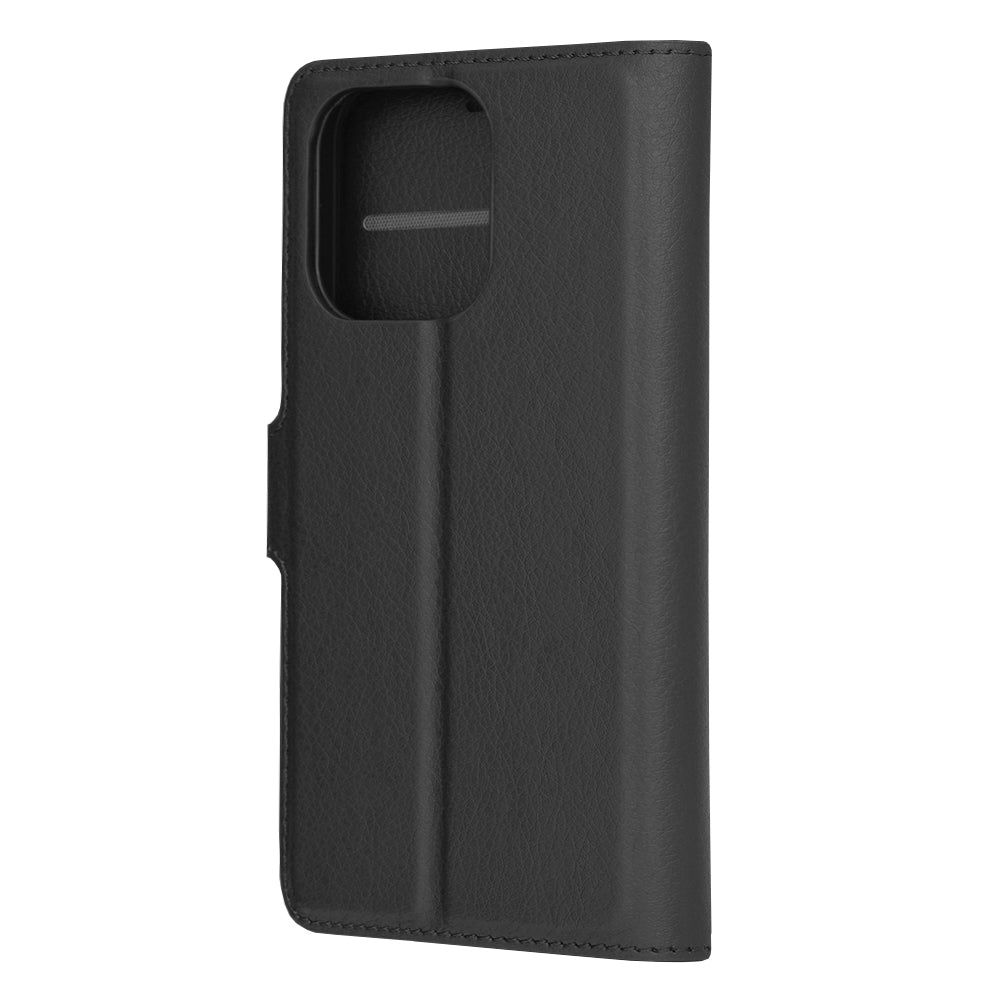 Husa de protectie Techsuit Leather Folio compatibila cu Apple iPhone 14 Pro, acoperire spate, negru