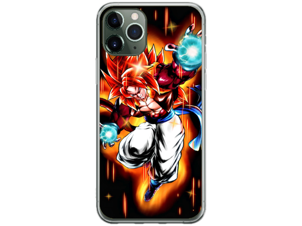 Husa Silicon HQCover compatibila cu Apple iPhone 11 Pro Max, model Dragon Ball Z v1, rezistenta la socuri si zgarieturi, SP1M00017