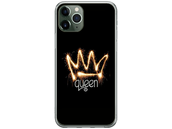 Husa Silicon HQCover compatibila cu Apple iPhone 11 Pro Max, model Queen, rezistenta la socuri si zgarieturi, SP1M00025