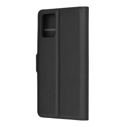 Husa de protectie Techsuit Leather Folio compatibila cu Motorola Edge 30 Neo, acoperire spate, negru