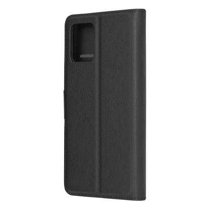 Husa de protectie Techsuit Leather Folio compatibila cu Motorola Moto E13, acoperire spate, negru