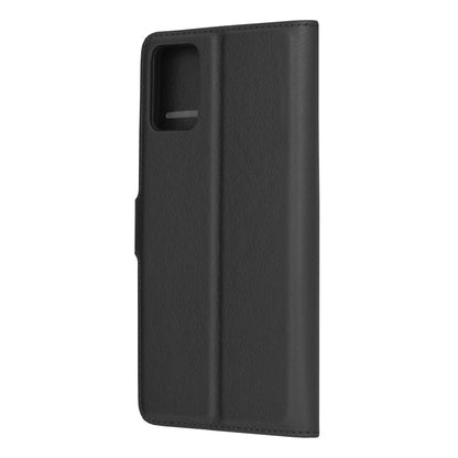 Husa de protectie Techsuit Leather Folio compatibila cu Motorola Moto E22i, acoperire spate, negru