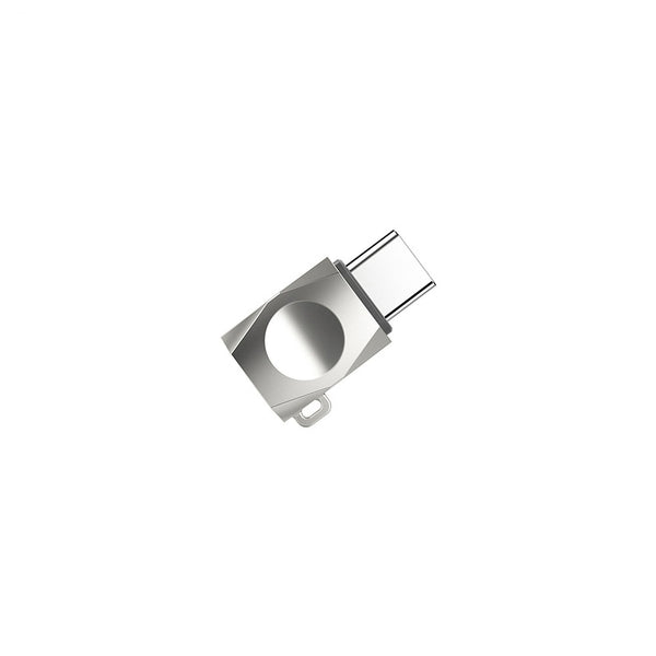 Adaptor MicroUSB - Tip C (Argintiu) HOCO UA8