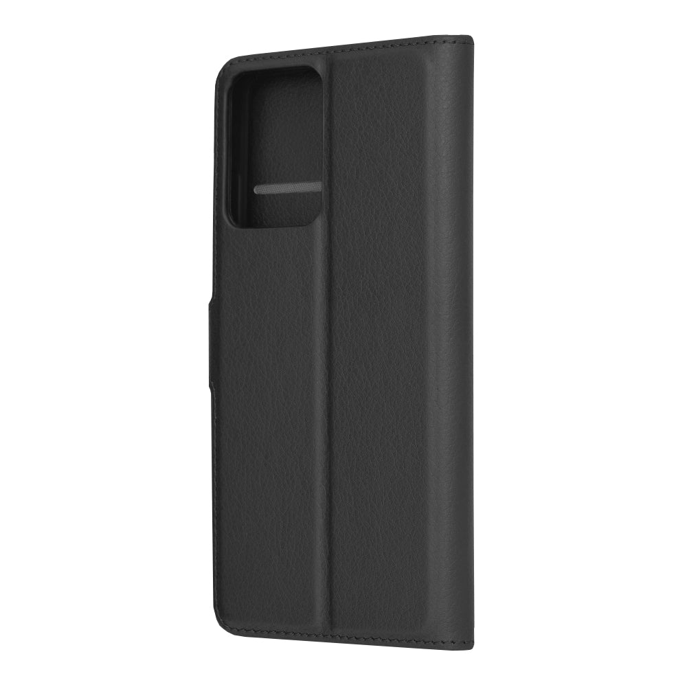 Husa de protectie Techsuit Leather Folio compatibila cu Motorola Moto G24, acoperire spate, negru