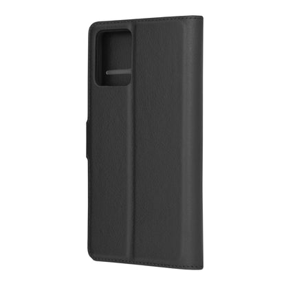 Husa de protectie Techsuit Leather Folio compatibila cu Motorola Moto G14, acoperire spate, negru