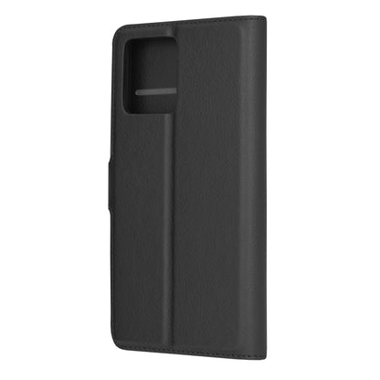 Husa de protectie Techsuit Leather Folio compatibila cu Motorola Moto G84, acoperire spate, negru