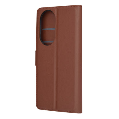 Husa de protectie Techsuit Leather Folio compatibila cu Oppo Reno10, acoperire spate, maro