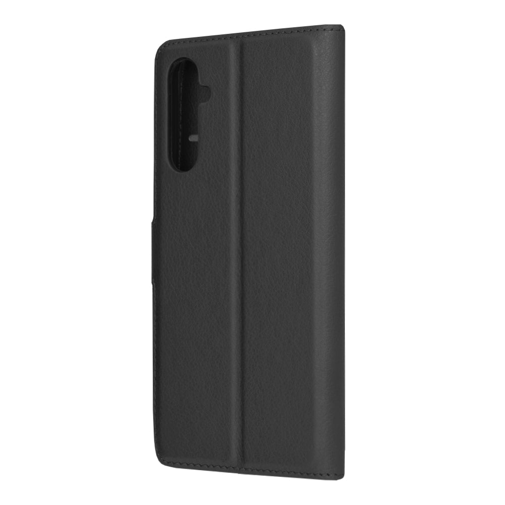 Husa de protectie Techsuit Leather Folio compatibila cu Samsung Galaxy A05s, acoperire spate, negru