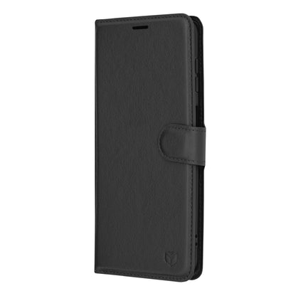 Husa de protectie Techsuit Leather Folio compatibila cu Samsung Galaxy A13 5G, acoperire spate, negru