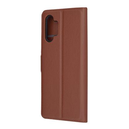Husa de protectie Techsuit Leather Folio compatibila cu Samsung Galaxy A13 5G, acoperire spate, maro