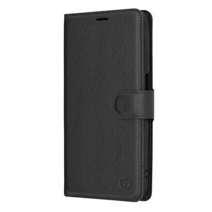 Husa de protectie Techsuit Leather Folio compatibila cu Samsung Galaxy A15 5G, acoperire spate, negru