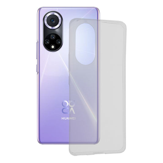 Husa de protectie Techsuit Clear Silicone compatibila cu Honor 50, acoperire spate, transparent