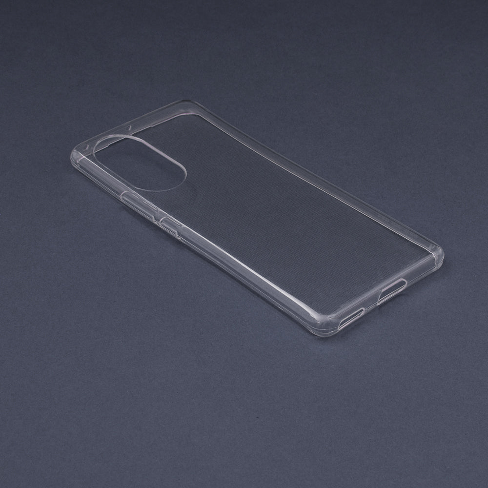 Husa de protectie Techsuit Clear Silicone compatibila cu Huawei nova 12s, acoperire spate, transparent