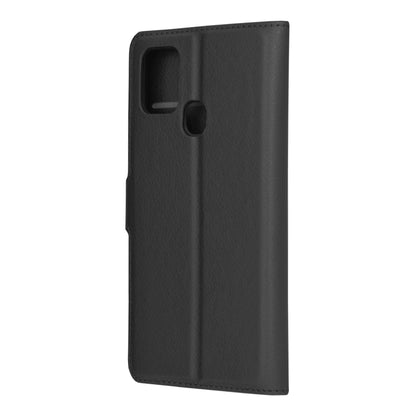 Husa de protectie Techsuit Leather Folio compatibila cu Samsung Galaxy A21s, acoperire spate, negru