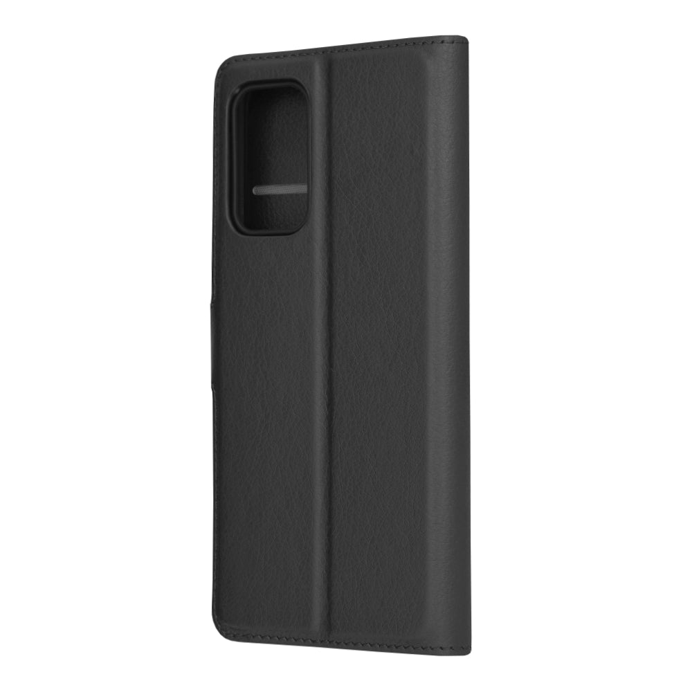 Husa de protectie Techsuit Leather Folio compatibila cu Samsung Galaxy A23 5G, acoperire spate, negru