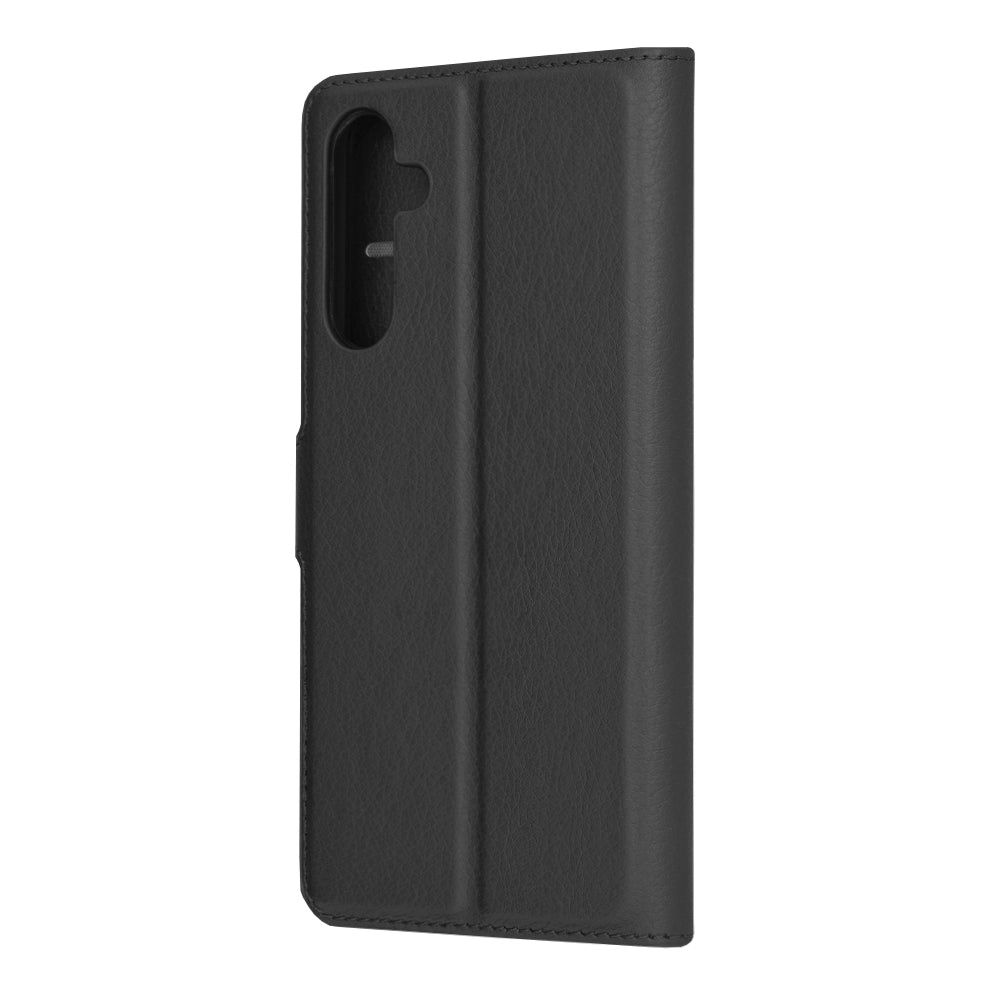 Husa de protectie Techsuit Leather Folio compatibila cu Samsung Galaxy A25 5G, acoperire spate, negru