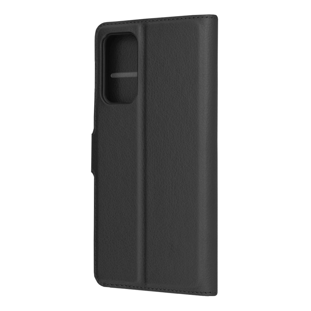 Husa de protectie Techsuit Leather Folio compatibila cu Samsung Galaxy A33 5G, acoperire spate, negru