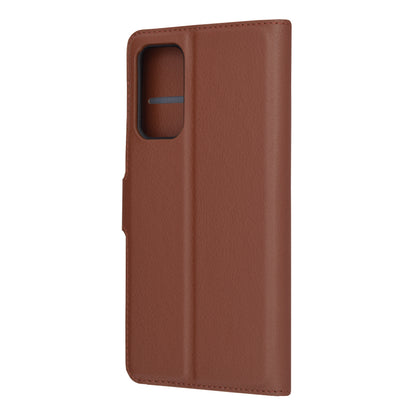Husa de protectie Techsuit Leather Folio compatibila cu Samsung Galaxy A33 5G, acoperire spate, maro