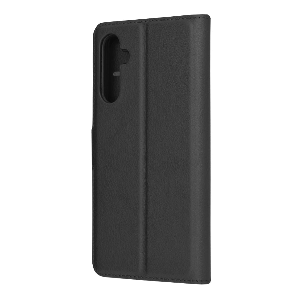 Husa de protectie Techsuit Leather Folio compatibila cu Samsung Galaxy A34 5G, acoperire spate, negru