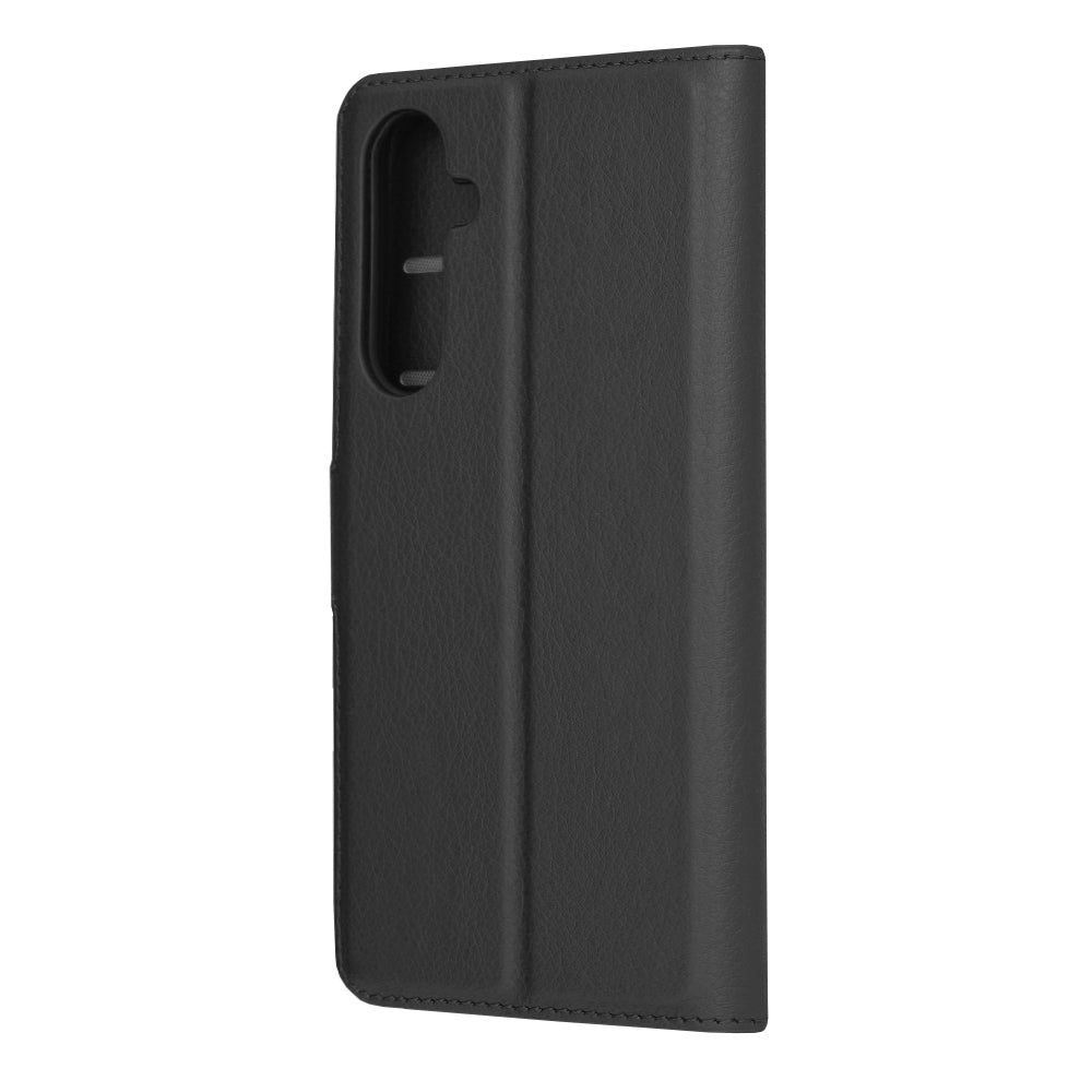 Husa de protectie Techsuit Leather Folio compatibila cu Samsung Galaxy A35 5G, acoperire spate, negru