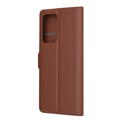 Husa de protectie Techsuit Leather Folio compatibila cu Samsung Galaxy Note 20 Ultra, acoperire spate, maro